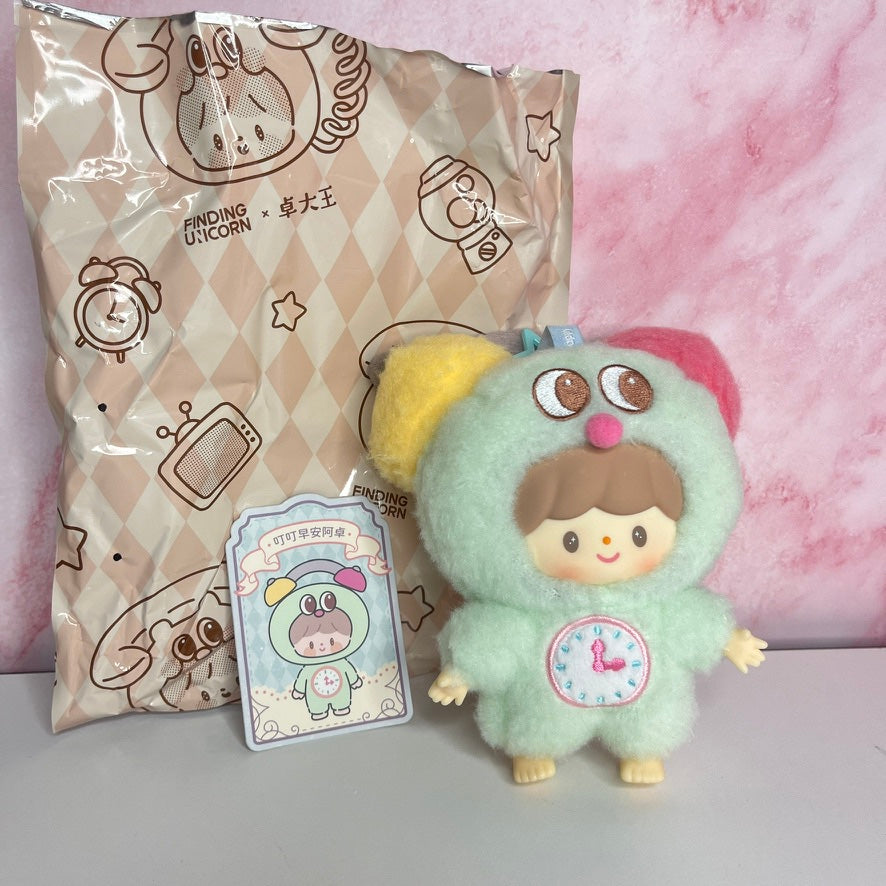 Zzoton Happy Childhood Retro Toys Series Plush - Alarm Clock