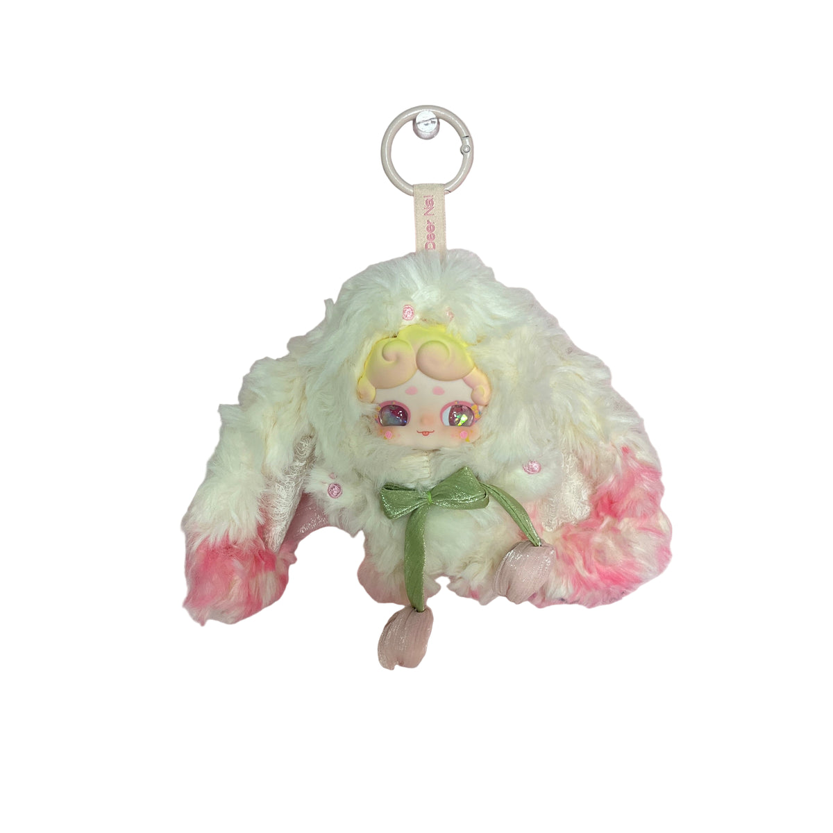Good Night Bunny Secret Garden Plush - White & Pink
