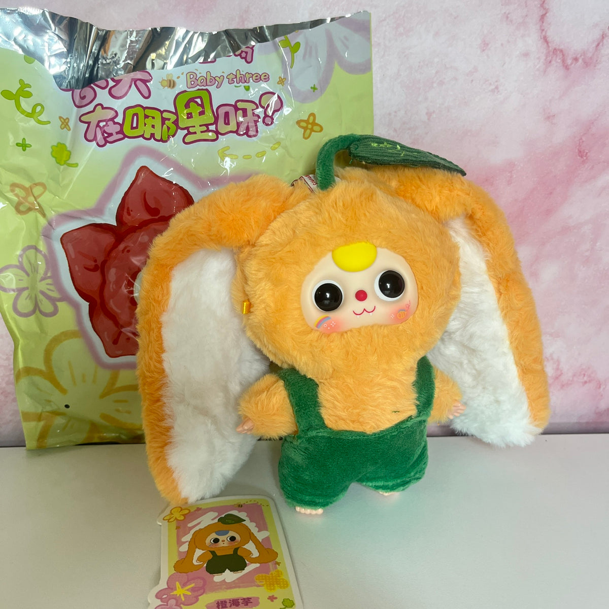 Baby Three - ‘Where‘s Spring?’ Series Plush - Bunny