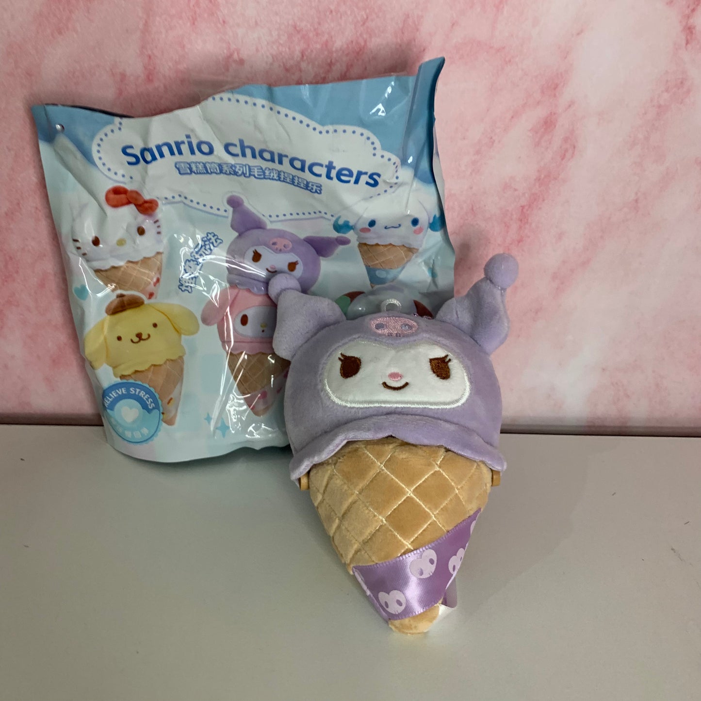 Characters Ice Cream Cones Series Squishy Plush - Kuku