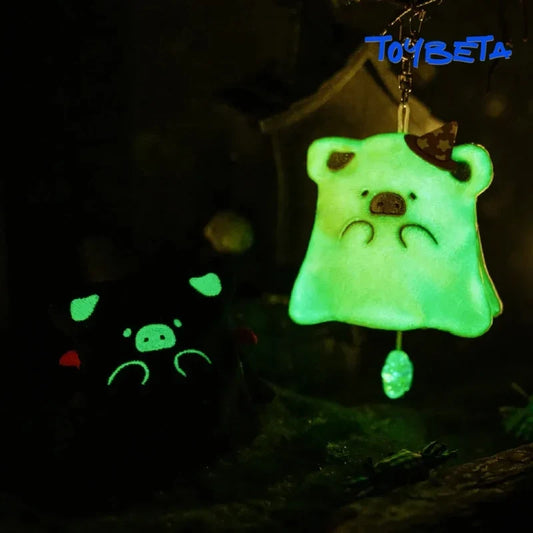 New LuLu The Piggy Moody Boo Plush Keychains Arrive at ToyBeta