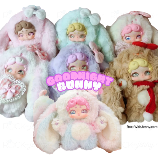 💤 Say Goodnight with Style: Meet Lucky DeerNai’s Goodnight Bunny Plush Series