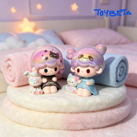 UUTOY Good Night Dream Electroplated fourth-anniversary mini bean blind-box product image from ToyBeta