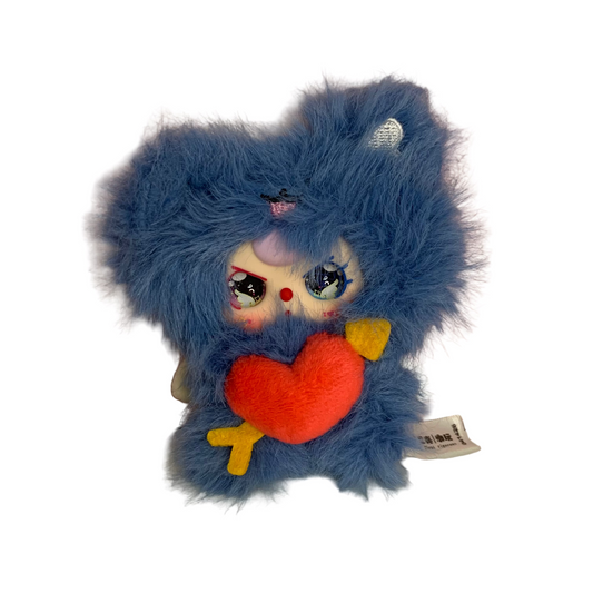 Baby Three-Cupid Vinyl Series Mini Plush- Blue Bear
