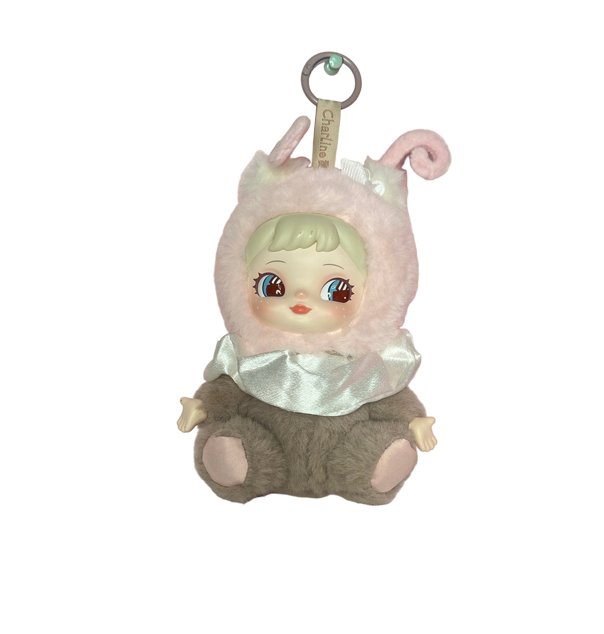 Charlene – Plush Keychain (Pink Fairy Edition)