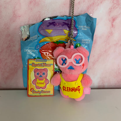 ShinWoo Ghost Diner Series Plush Pendant - Shady Cleaner