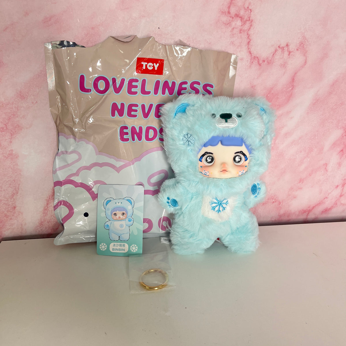 Nommi Loveliness Never Ends Series Plush - Ice Bear