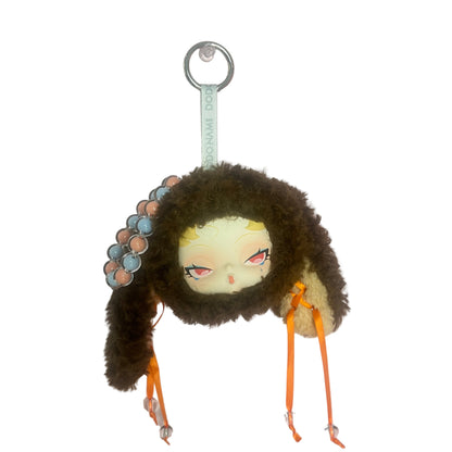 DODO NAMI Twinkle Bunny Plush Pendant - Teddy