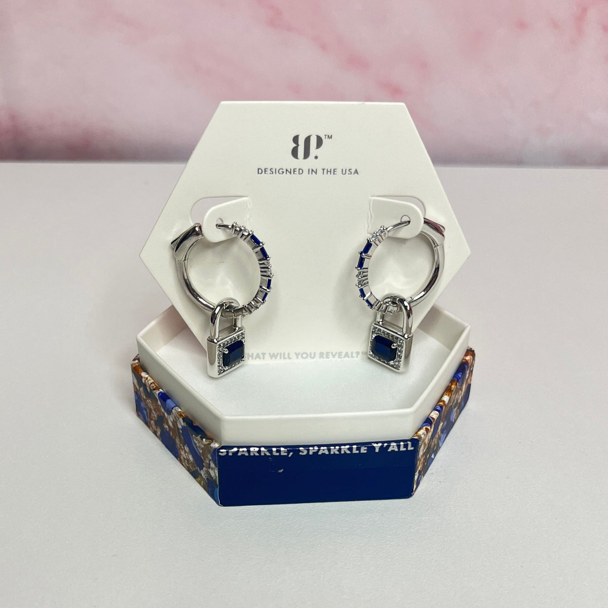 September Lock Set - Rhodium