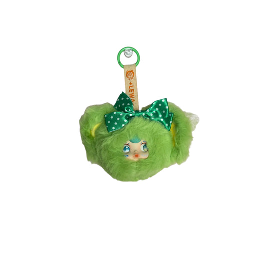 Yumi Unstoppable Sweetheart Series Mini Plush Key Chain - Green Bear