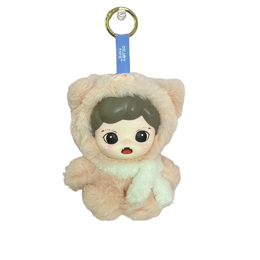 Zoraa Fluffy Cabin Series Vinyl Plush - Woo Hoo Piglet (Revealed)