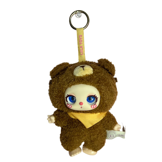 Liila's Zoo – V2 Plush Blind Box Doll – Brown Bear (Revealed)
