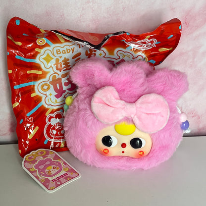 Baby Three Lucky Bag Plush - Pink