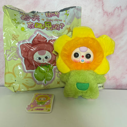 Baby Three -‘Where‘s Spring?’ Series Plush - Sunflower