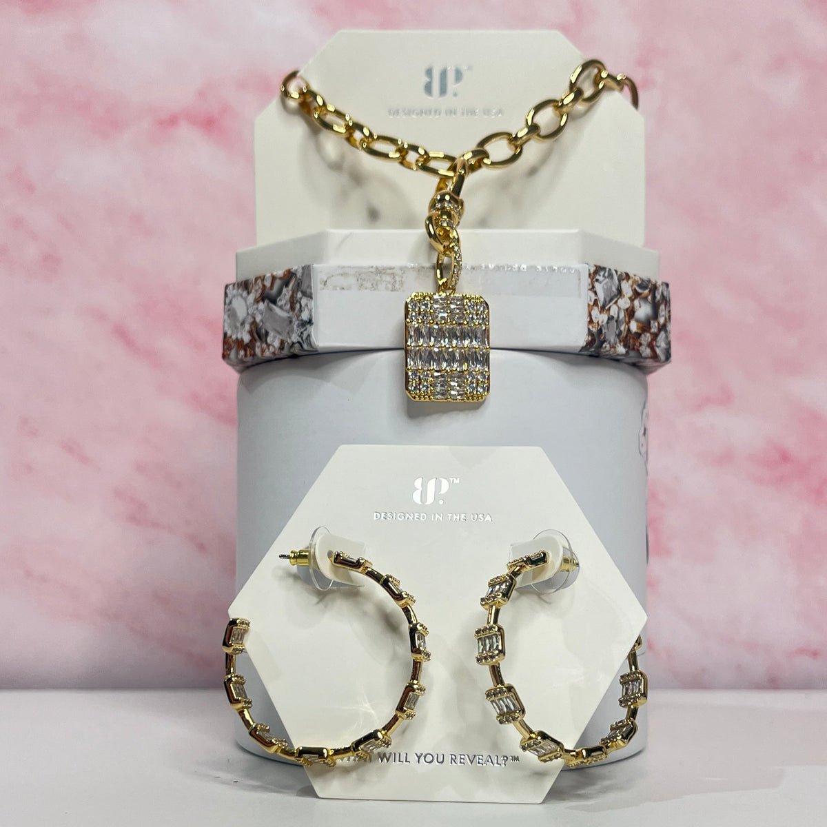 April Dog Tag Set