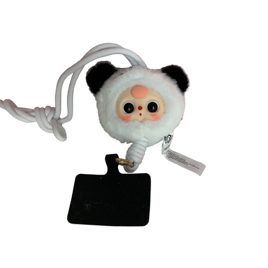 Baby Three Animal Plush Lanyard Series -Panda (Confirmed)