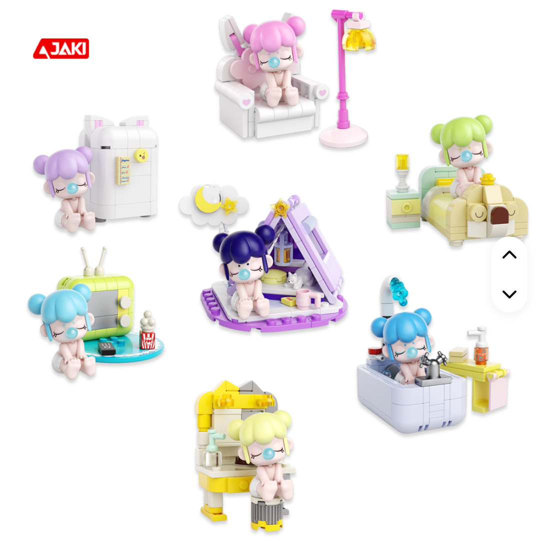 Nanci Baby Daily Life Blind Box Building Block Blind Box - (Revealed)