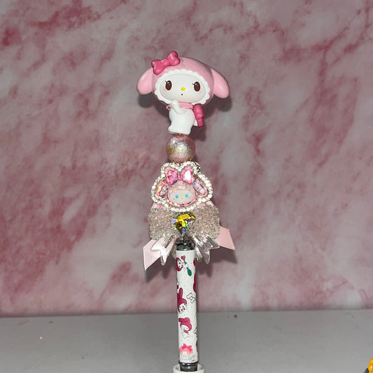 Pink Bunny Dream Beadable Pen